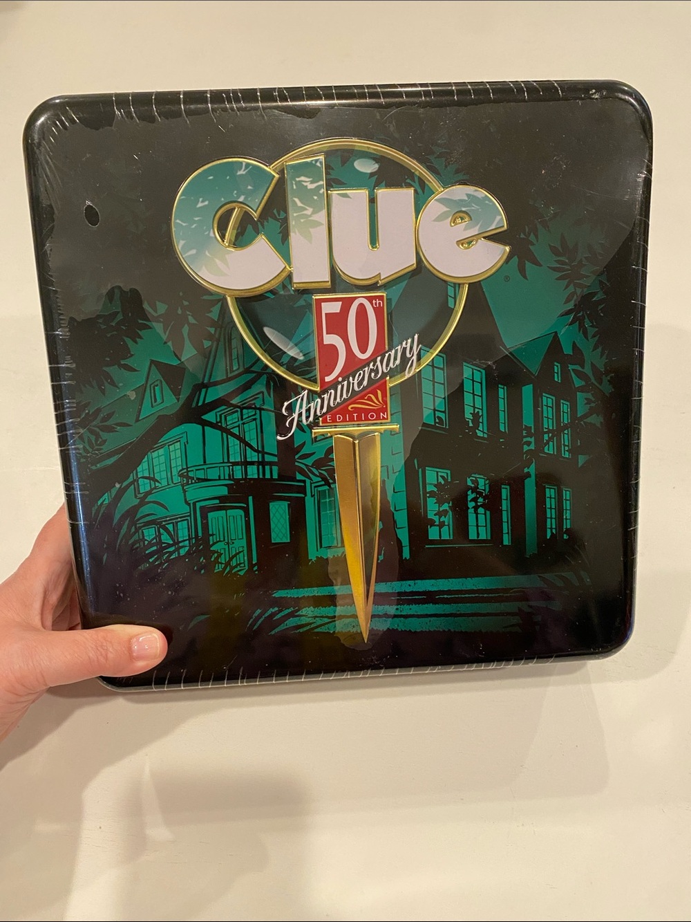 50th Anniversary Edition CLUE Board Game in a Collector Tin